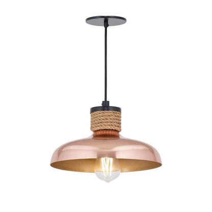 Maxim Lighting 22492JU Bingham 1 Light 9.75 inch June Bug Pendant Ceiling Light - Copper Finish Full View