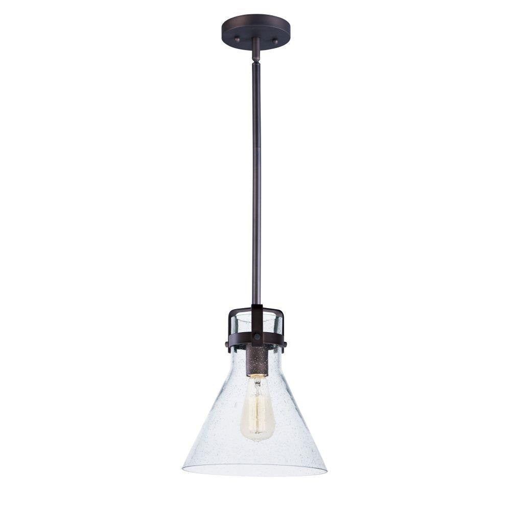 Maxim Lighting 26115CDOI Seafarer 1 Light Oil Rubbed Bronze Pendant Ceiling Light
