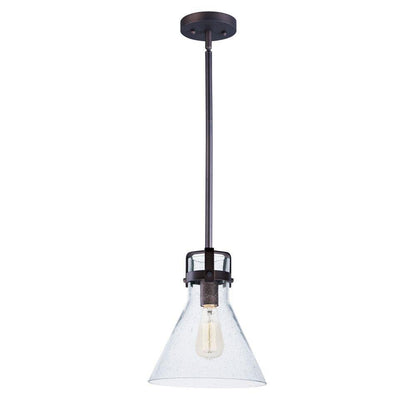 Maxim Lighting 26115CDOI Seafarer 1 Light Oil Rubbed Bronze Pendant Ceiling Light