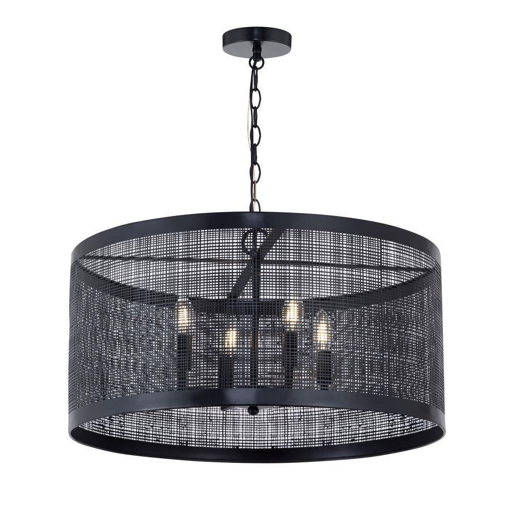 Maxim Lighting 31224GLD Hatcher 4 Light 24 inch Gold Pendant Ceiling Light