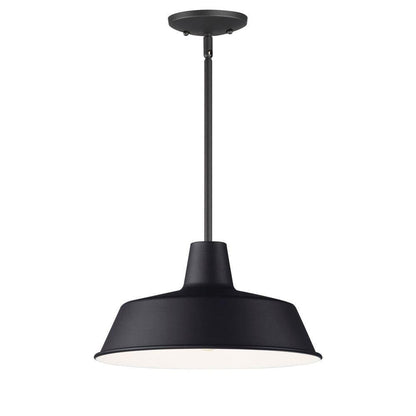 Maxim Lighting 35019WZ Pier M 1 Light 14 inch Weathered Zinc Outdoor Pendant