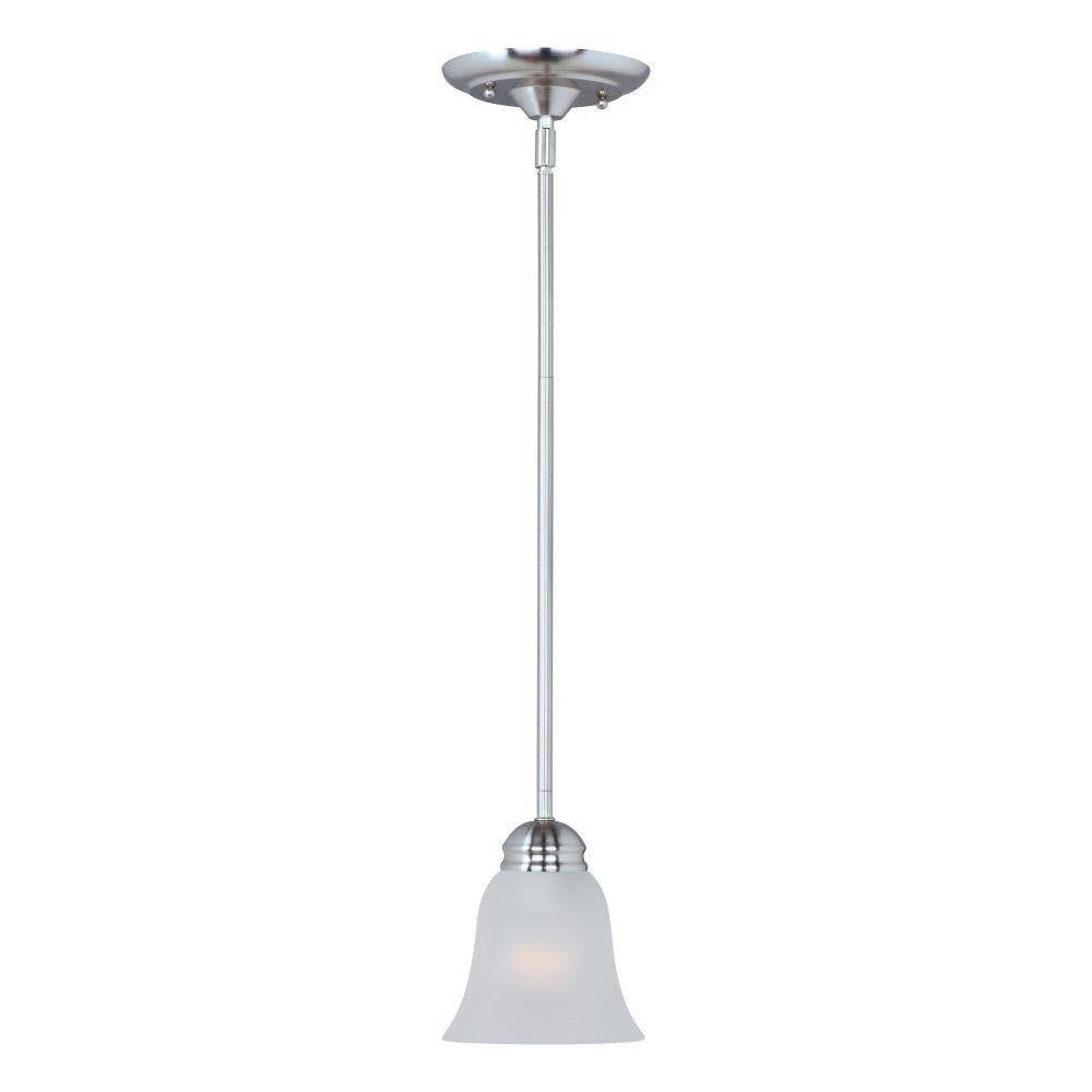 Maxim Lighting 91011FTPC Basix 1 Light 6 inch Polished Chrome Mini Pendant Ceiling Light