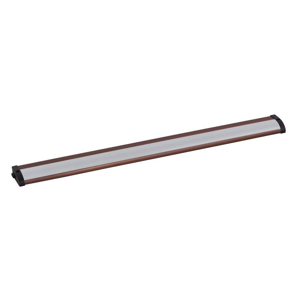 Maxim Lighting 89902BRZ CounterMax MX-L120-LO 21 inch Anodized Bronze LED Under Cabinet Light Bar
