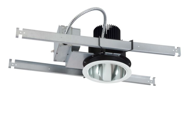 Eurofase Lighting 29683-025 Non-IC New Construction Housing, Lumens 4000 lm, Color Temperature 3000K, 120V, 60W, White / Chrome Finish
