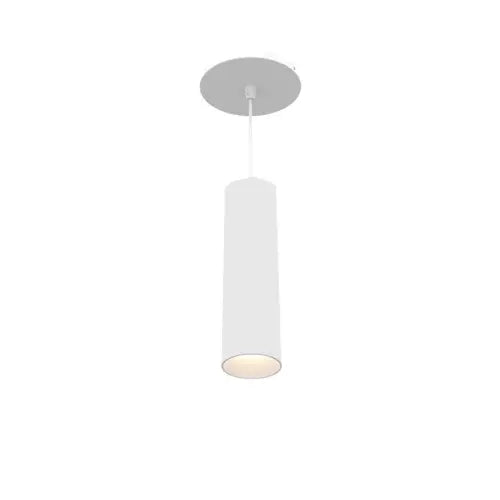 Eurofase Lighting WHSSU02SL8021330WCL 8-in Whiskey Pendant Light, Slim, Wide, Wattage 13W, Voltage 120V-277V, Color Temperature 30K, WHT/WHT, Clear
