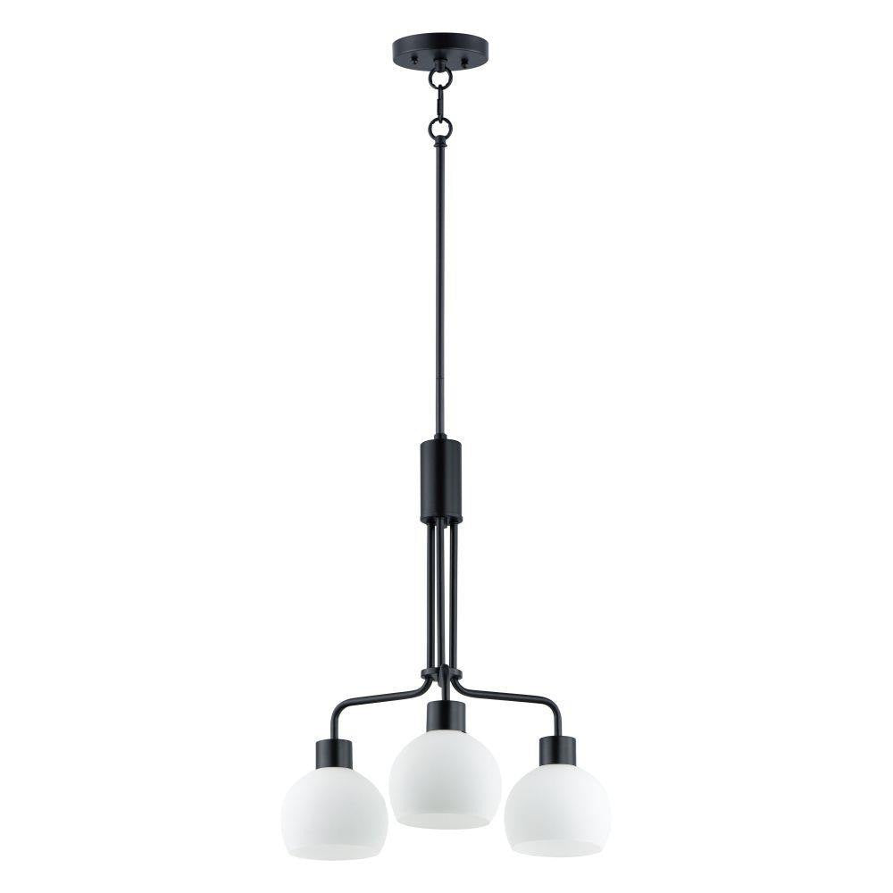 Maxim Lighting 11276SWSN Coraline 3 Light 21 Inch Satin Nickel Chandelier Ceiling Light - Full View