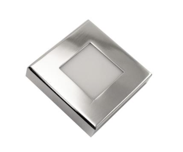 Eurofase Lighting 29770-014 Square Recessed Light, Chrome Finish