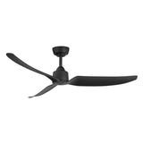 Kuzco Lighting CF92952-MB Hugo 52 inch 3 Blade Smart Outdoor Ceiling Fan in Matte Black