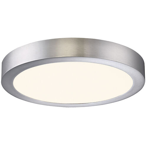 Eurofase Lighting 29870-30-028 Brant 9 inch Satin Nickel Flush Mount Ceiling Light, Small