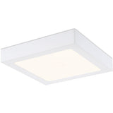 Eurofase Lighting 29871-35-018 Avon 9 inch White Flush Mount Ceiling Light, Small