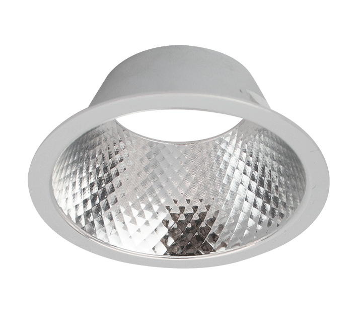 Lotus LED Lights LED-2-S8W2-30K-2RRDM-2RTBZ 8W 600LM Recessed LED Downlight Round Diamond Reflector and Round Bronze Trim 38°