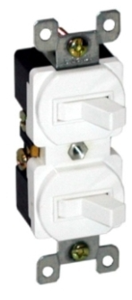 Orbit 2TS15-W 15A S/P STACK TOGGLE SWITCH WHITE
