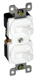 Orbit 2TS15-I 15A S/P STACK TOGGLE SWITCH IVORY