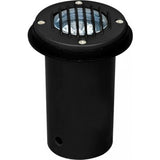 Dabmar Lighting LV300-L5-27K-B LED Cast Aluminum In-Ground Well Light w/ Grill, Color Temperature 2700K, Black Finish