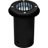 Dabmar Lighting LV300-L5-65K-B LED Cast Aluminum In-Ground Well Light w/ Grill, Color Temperature 6500K, Black Finish