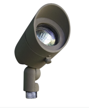 Dabmar Lighting LV130-L5-65K-BZ LED Cast Aluminum Spot Light, Color Temperature 6500K, Bronze Finish