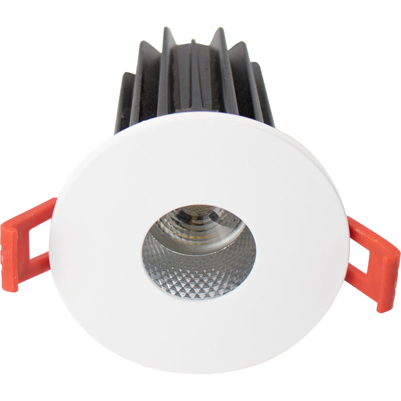 Lotus LED Lights LED-2-S8W2-27K-2RRDM-2RPH 8W 580LM Recessed LED Downlight with Diamond Reflector and Pinhole Trim