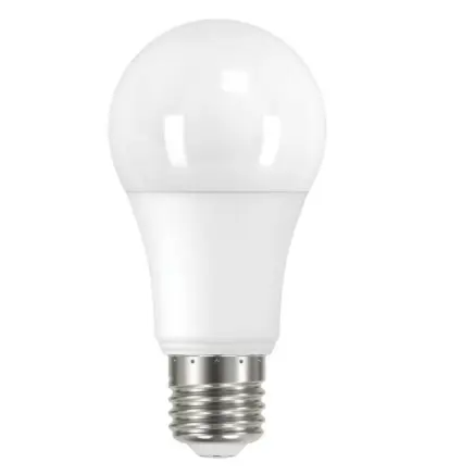 SATCO S11431 LED A19 Agriculture Bulb, Dimmable, Wattage 5W, Lumens 550 lm, Voltage 120V, Color Temperature 5000K