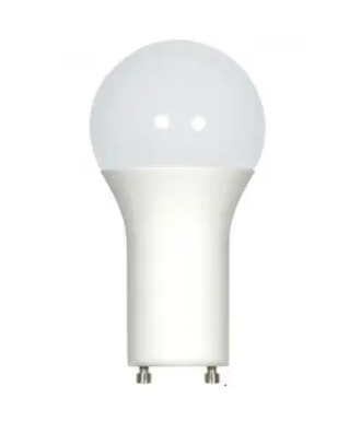 Satco S29843 LED A19 Bulb, Dimmable, 60W Inc. Retrofit, GU24 Base ...