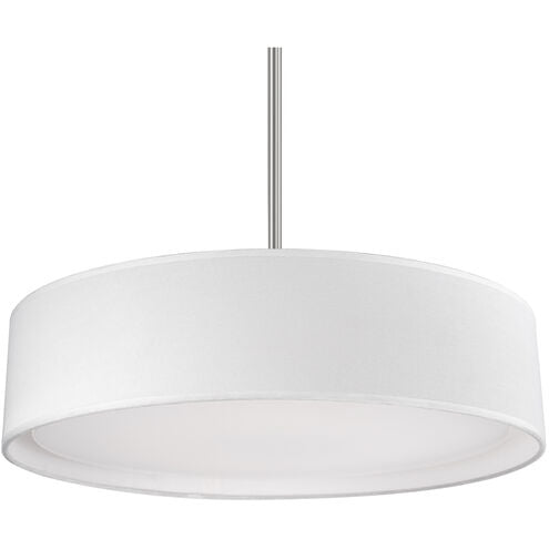 Kuzco Lighting PD7920-WH-5CCT Dalton LED 20 inch White Pendant Ceiling Light, Multi-Color Temperature, Wattage 30W