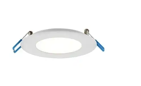 Eurofase Lighting 28987-017 4-in Round Recessed Light, Wattage 9W, Voltage 120V. Lumens 550lm, Color Temperature 3000K, White Finish