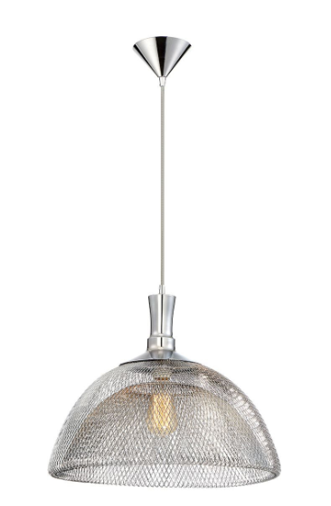 Eurofase Lighting 30011-014 Filo 18 Inch. Incandescent Pendant Light Chrome Finish
