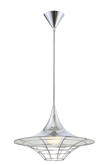 Eurofase Lighting 30015-012 Windsor 18 Inch. Pendant Light Chrome Finish