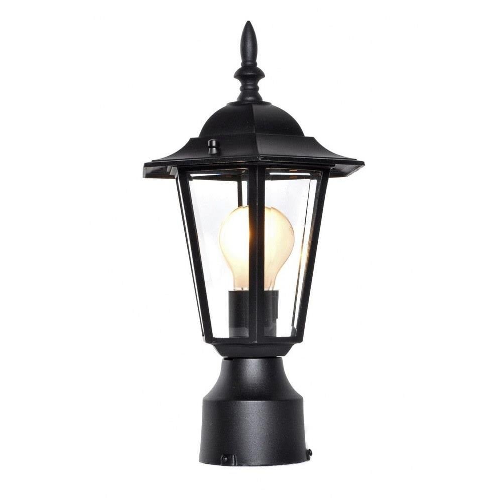 Maxim Lighting 3001CLWT Cast 1 Light 8 inch White Outdoor Pole Post Mount - angle view