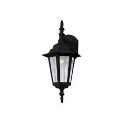 Maxim Lighting 3002CLWT Cast 1 Light Outdoor Wall Lantern in White