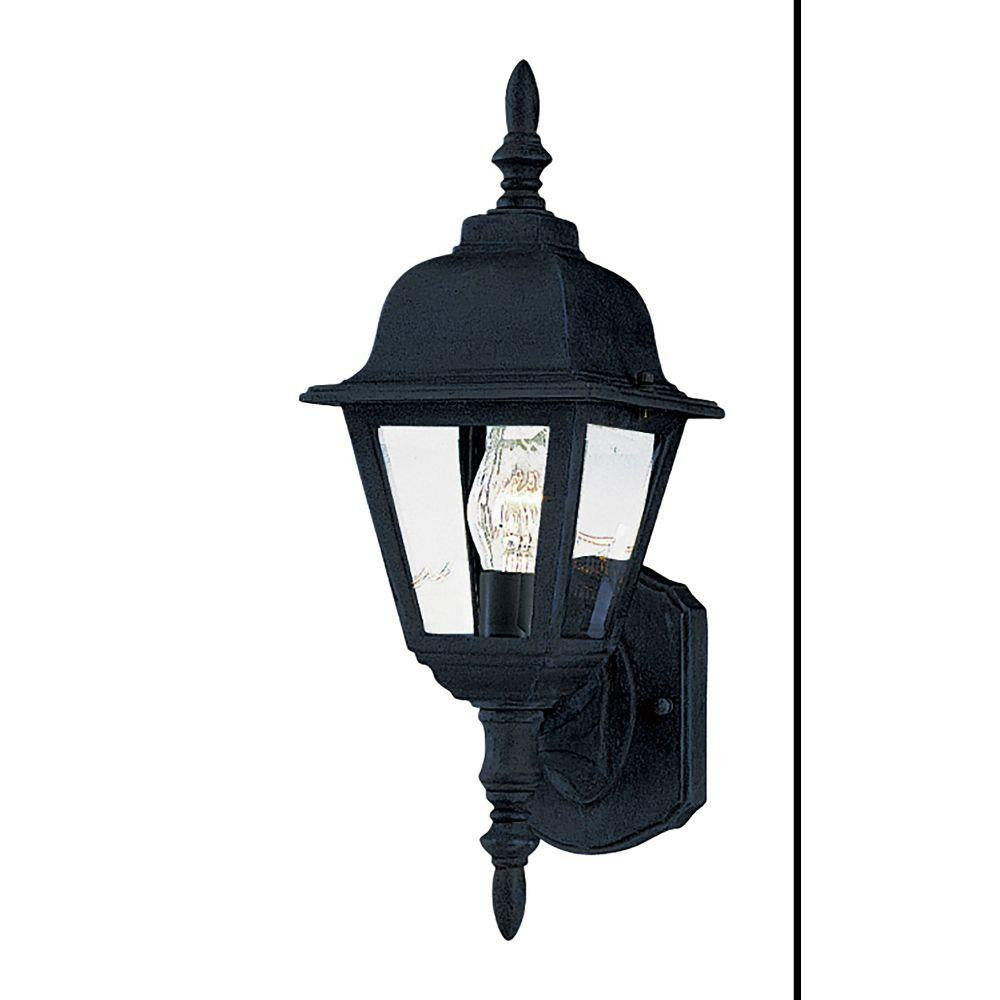 Maxim Lighting 3005CLBK Cast 1 Light Black Outdoor Wall Lantern