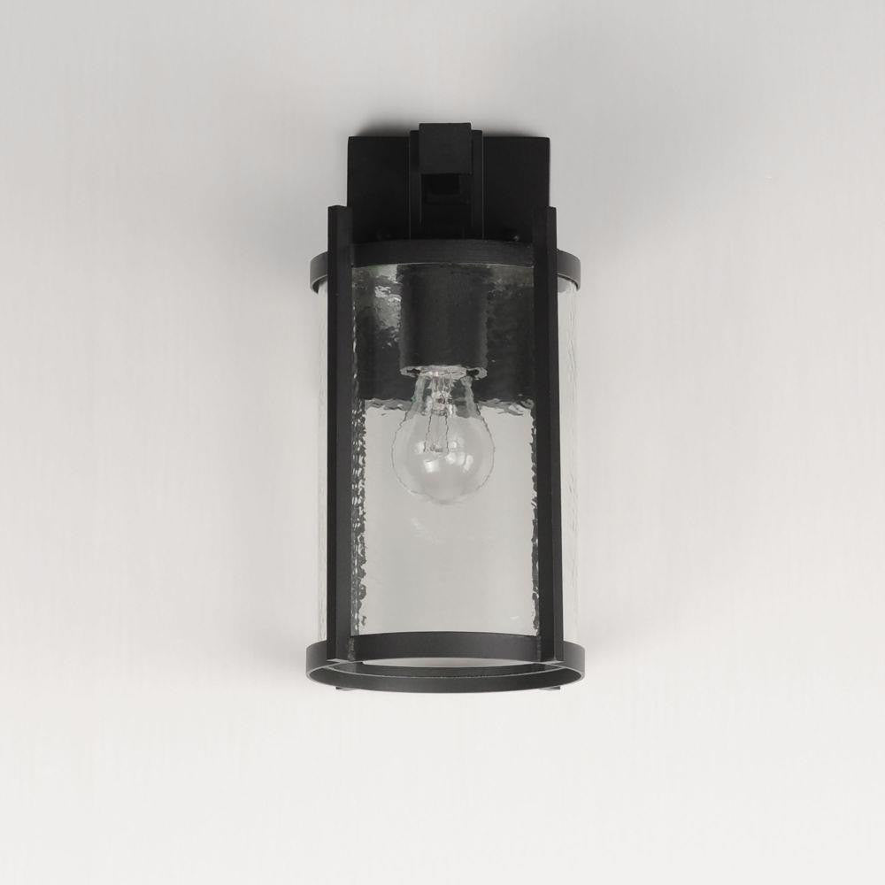 Maxim Lighting 30062HMBK Belfry Outdoor Wall Light - Top View Installed