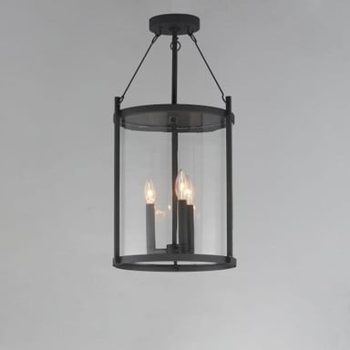Maxim Lighting 30069CLBK Belfry Outdoor Pendant - Angle View