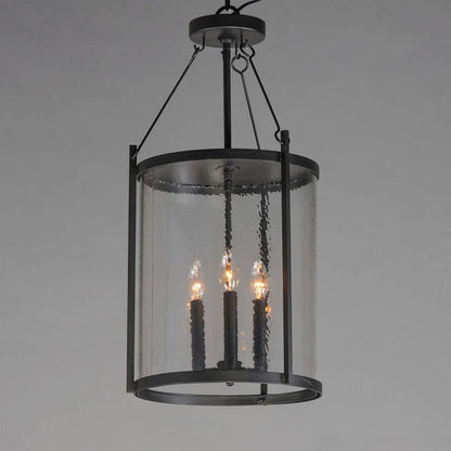 Maxim Lighting 30069HMBK Belfry 3 Light 13 inch Black Outdoor Pendant - Main View