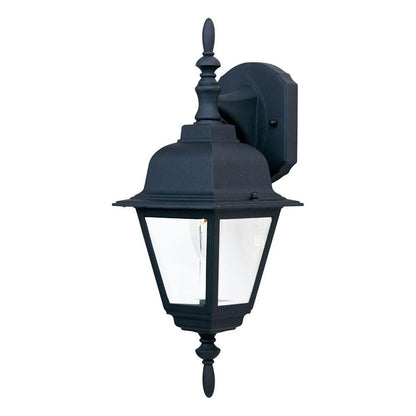 Maxim Lighting 3007CLBK Cast 1 Light 7 inch Black Outdoor Wall Lantern