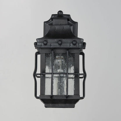 Maxim Lighting 30081CDCF Nantucket Outdoor Wall Lantern Front View