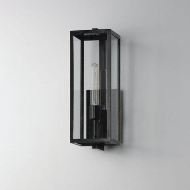 Maxim Lighting 30091CLDBZ Catalina 1 Light Dark Bronze Outdoor Wall Lantern - Side Angle View