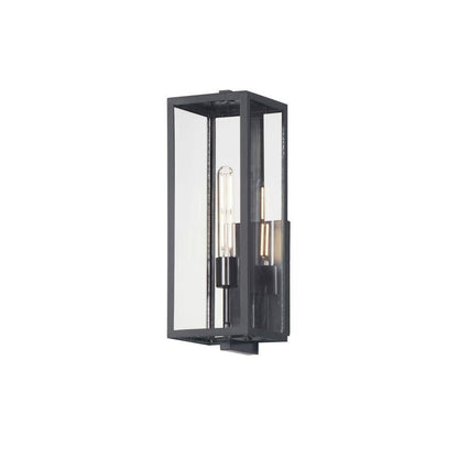 Maxim Lighting 30091CLDBZ Catalina 1 Light Dark Bronze Outdoor Wall Lantern - Angled View