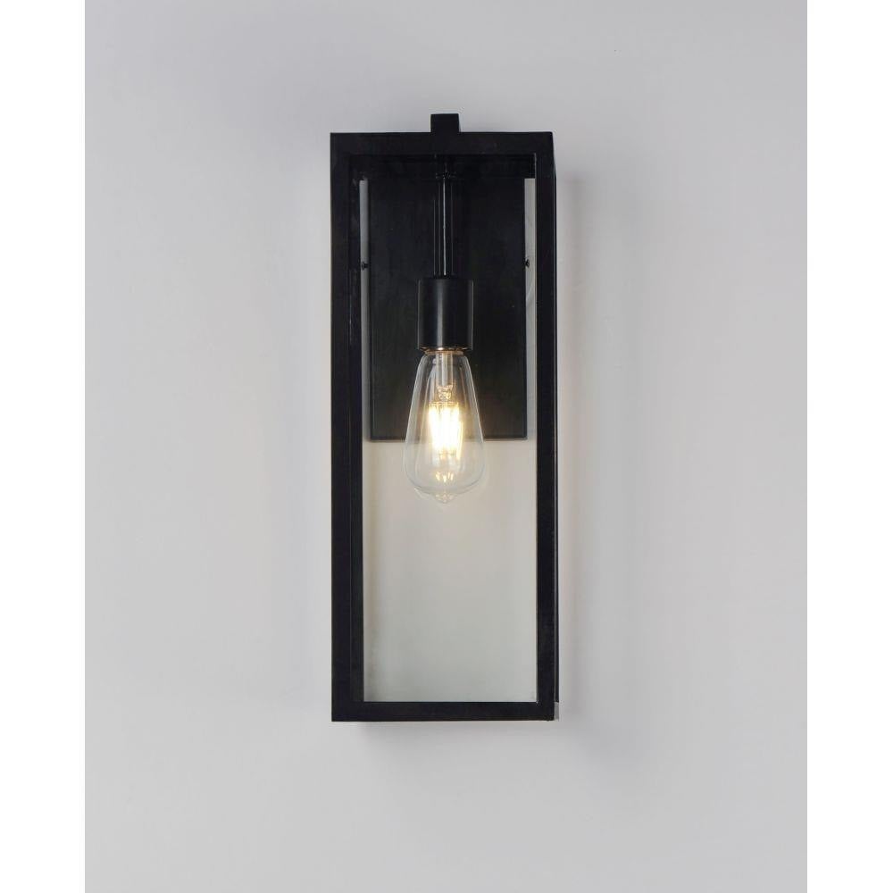 Maxim Lighting 30093CLDBZ Catalina 1 Light 6 Inch Dark Bronze Outdoor Wall Sconce - Front View