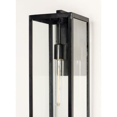Maxim Lighting 30093CLDBZ Catalina 1 Light 6 Inch Dark Bronze Outdoor Wall Sconce - Detail Close-Up