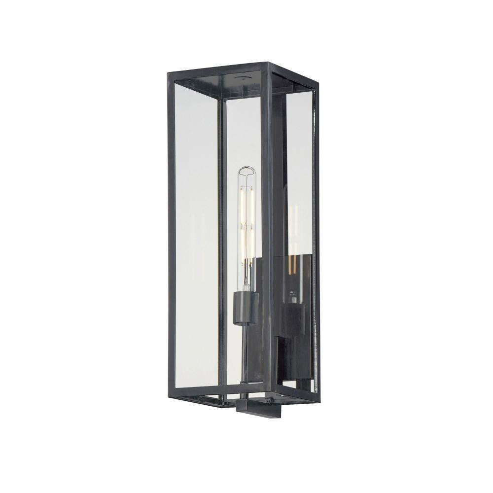 Maxim Lighting 30095CLDBZ Catalina 1 Light Dark Bronze Outdoor Wall Lantern