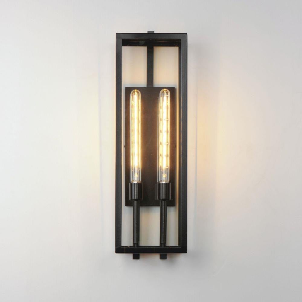 Maxim Lighting 30096CLDBZ Catalina 2 Light Dark Bronze Outdoor Wall Light - Front View