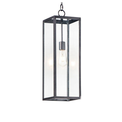 Maxim Lighting 30097CLDBZ Catalina 1 Light Dark Bronze Outdoor Pendant - Angle View