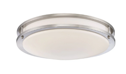 Eurofase Lighting 30125-35-018 Warden 16" Wide LED Flush Mount Bowl Ceiling Fixture