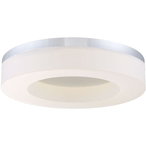 Eurofase Lighting 30156-012 Abell LED 14" Chrome Flush Mount Ceiling Light
