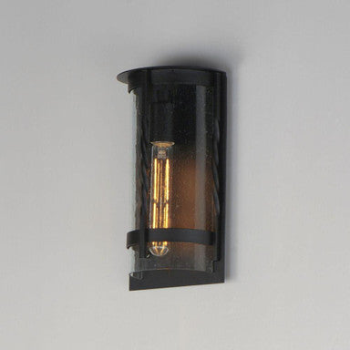 Maxim Lighting 30191CDBK Foundry 1 Light 12 inch Neutral Black Outdoor Wall Light - Side View