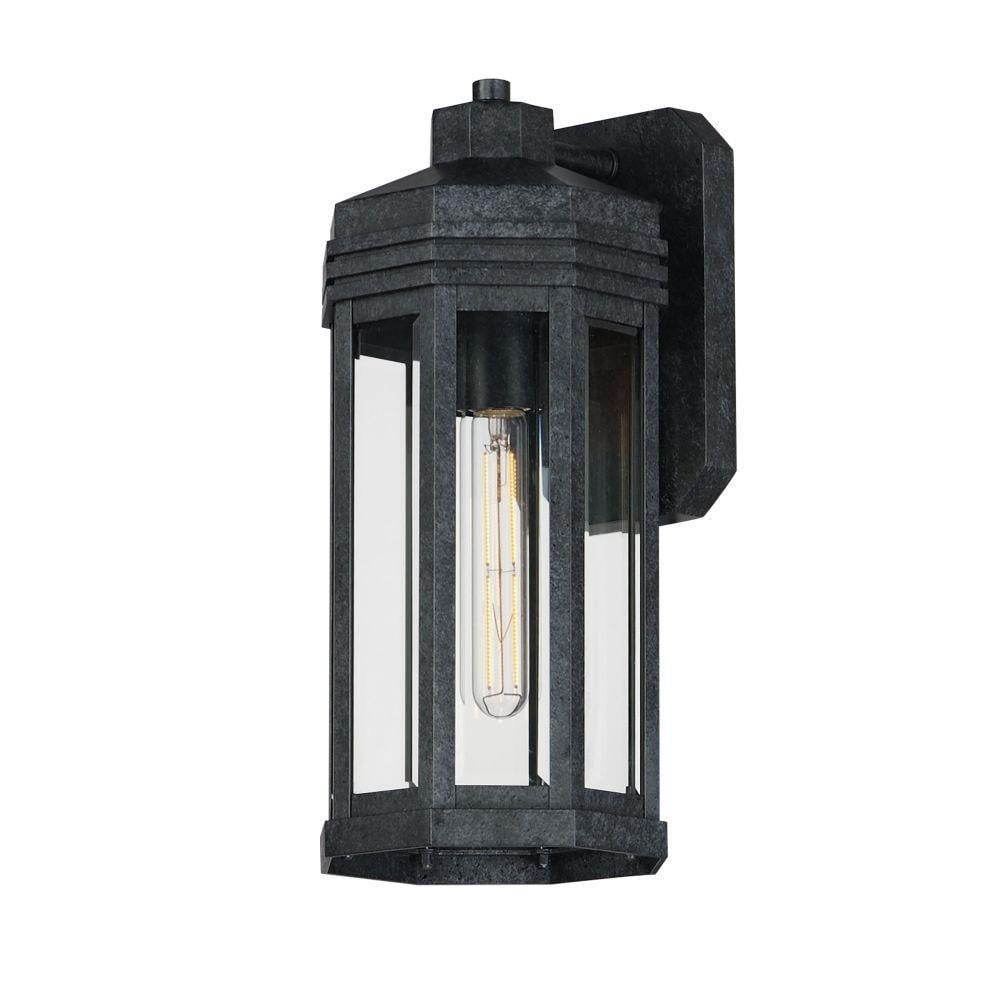 Maxim Lighting 30222CLBKP Wright 1 Light Black Patina Outdoor Wall Mount - white background product shot