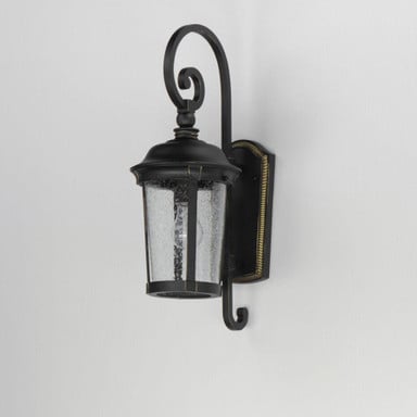 Maxim Lighting 3023CDBZ Dover DC Outdoor Wall Lantern Side Angle View