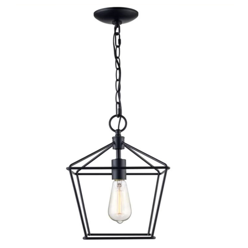 Trans Globe Lighting 30262 BK Lacey Too black mini pendant ceiling light