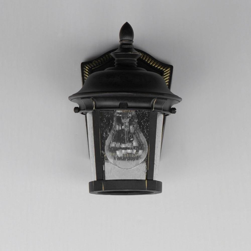 Maxim Lighting 3026CDBZ Dover DC 1 Light Bronze Outdoor Wall Lantern - Close Front View