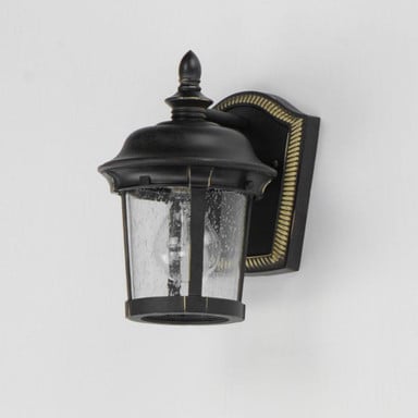 Maxim Lighting 3026CDBZ Dover DC 1 Light Bronze Outdoor Wall Lantern - Angle View